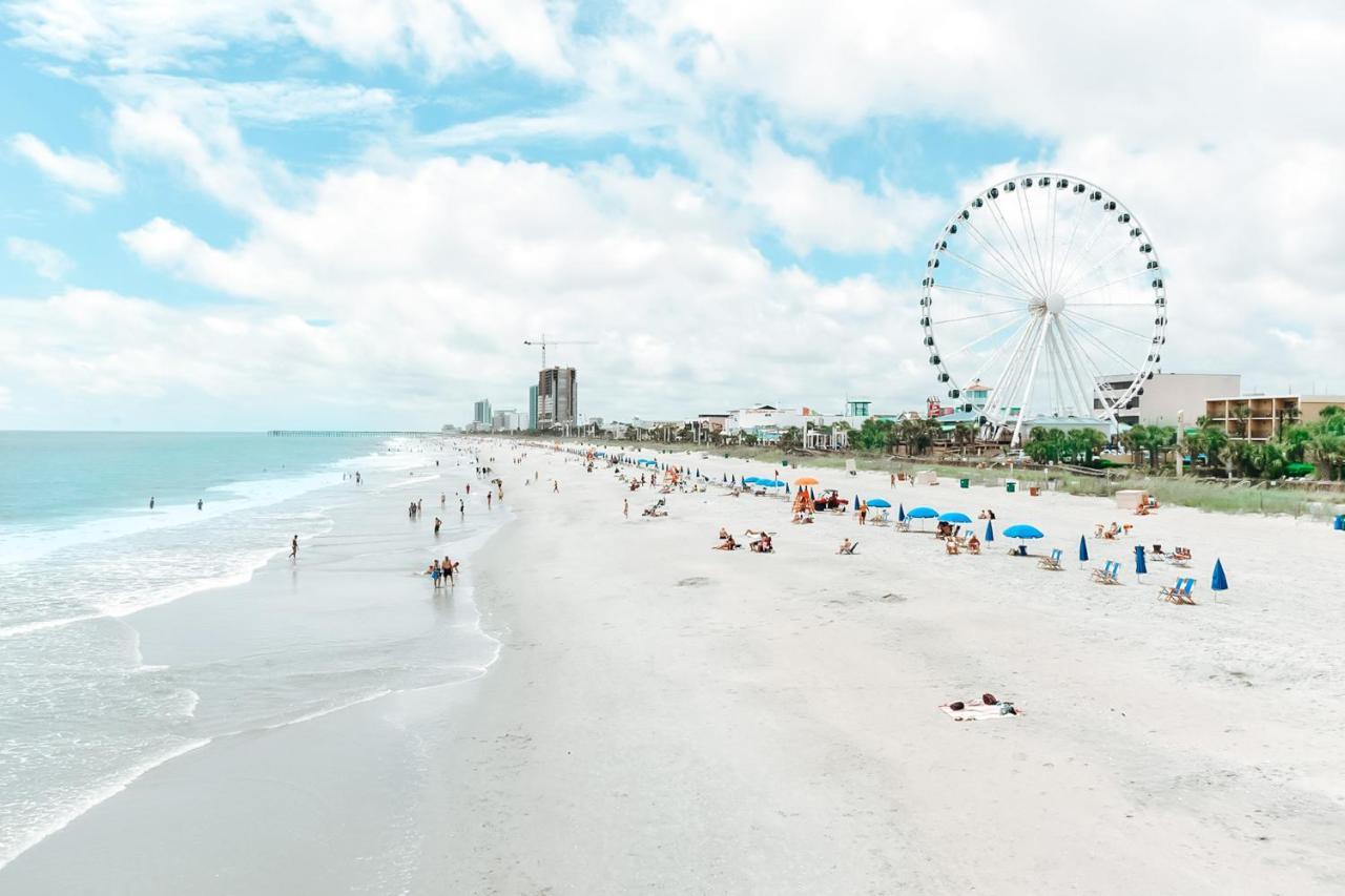 Ocean Front Comfy Condo W/Kitchen, Sleeps 4, Snowbird Paradise Myrtle Beach Exterior photo